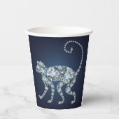 Diamond Monkey Papieren Bekers (Voorkant)