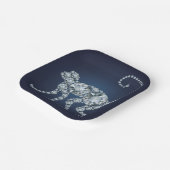 Diamond Monkey Papieren Bordje (Gebogen)