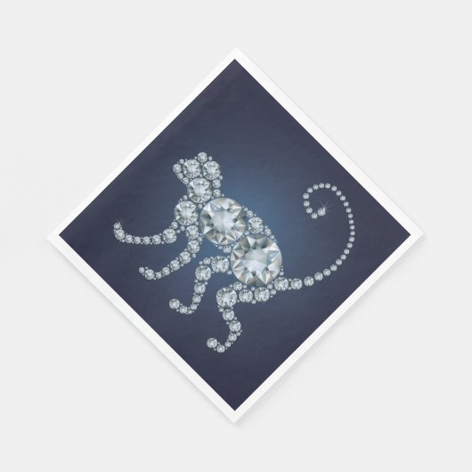 Diamond Monkey Servet (Hoek)