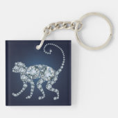 Diamond Monkey Sleutelhanger (Achterkant)