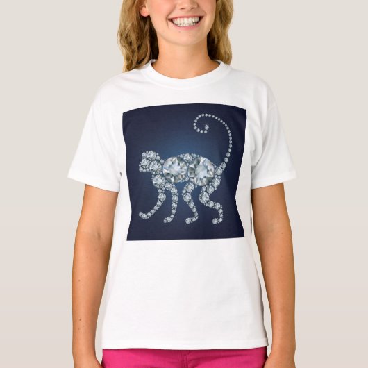 Diamond Monkey T-shirt (Voorkant)