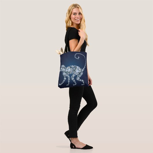 Diamond Monkey Tote Bag