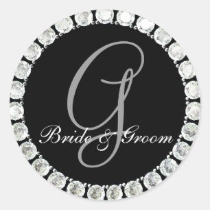 Diamond monogram G aanpasbaar zegel