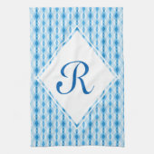 Diamond Monogram Theedoek (Verticaal)