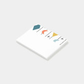 Diamond Moons Post-it® Notes (Schuin)