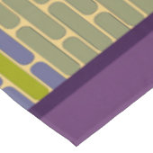 Diamond Mosaic tegel: koele kleuren tablecloth 60x Tafelkleed (Gekanteld)