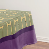 Diamond Mosaic tegel: koele kleuren tablecloth 60x Tafelkleed (Voorbeeld)