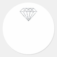 Diamond Name Wedding Bridal Sweet16th White