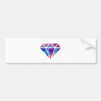 Diamond Nebula-ontwerp Bumpersticker