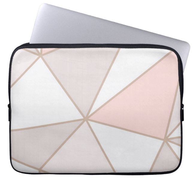 Diamond neopreen laptophoes van 13 inch laptop sleeve (Voorkant)