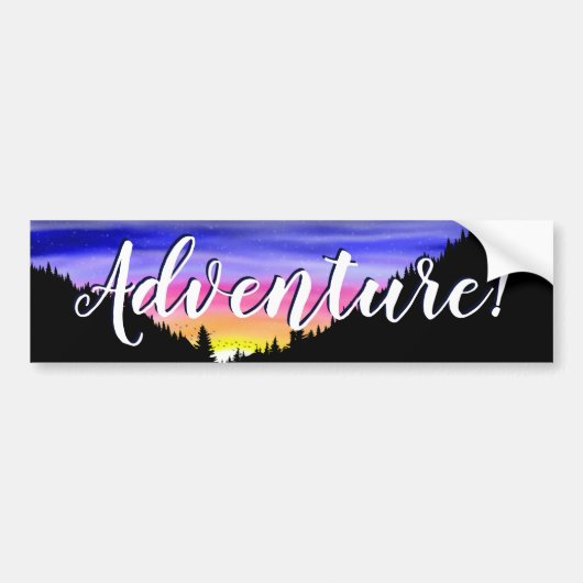 Diamond Night-Bumpersticker Bumpersticker (Voorkant)