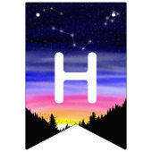 Diamond Night Bunting Flags Vlaggetjes (Tweede vlag)