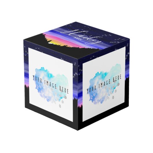 Diamond Night Cube Kubus (Voorkant hoekig)