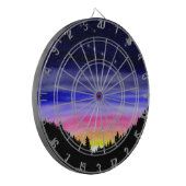 Diamond Night Dartbord (Voorkant Links)