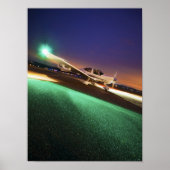 Diamond Night Flight Poster (Voorkant)