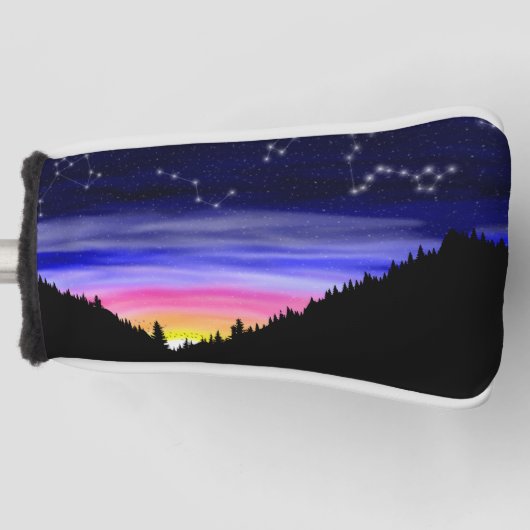 Diamond Night Golfheadcover (Voorkant)
