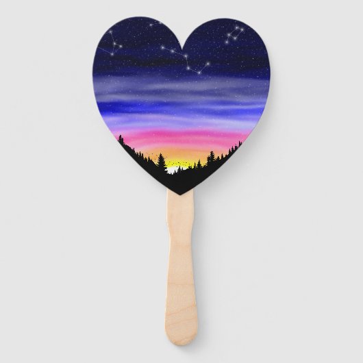 Diamond Night Handwaaier (Voorkant)