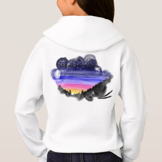 Diamond Night Hoodie (Achterkant)