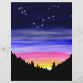 Diamond Night Letterhead Briefhoofd (Achterkant)