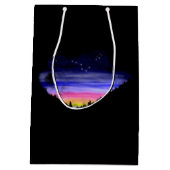 Diamond Night Medium Gift Bag Cadeauzakje (Achterkant)