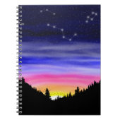 Diamond Night-Notitieboek Notitieboek (Voorkant)
