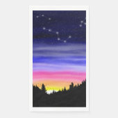 Diamond Night Paper Gastenhanddoeken Servet (Voorkant)