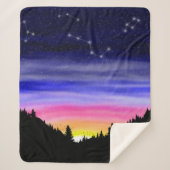 Diamond Night Sherpa Deken (Voorkant)