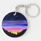 Diamond Night-Sleutelhanger Sleutelhanger (Achterkant)