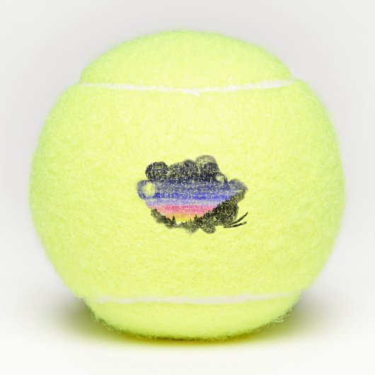 Diamond Night Tennisballen (Voorkant)