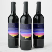 Diamond Night Wine Label Wijn Etiket (Flessen)