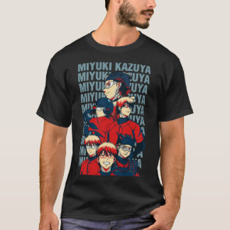 Diamond No Ace Miyuki Kazuya Catcher T-shirt