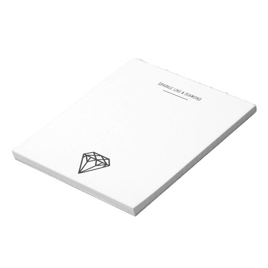 Diamond Notitieblok (Linkerzijde)