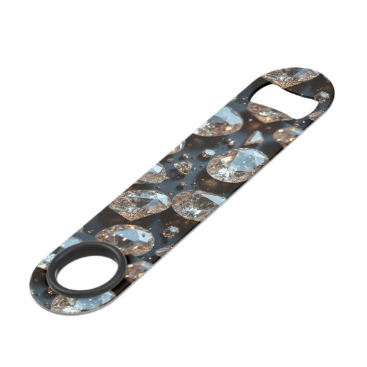 Diamond Opener Accessoire ziet eruit als echte dia Speed Flessenopener (Achterkant Gekanteld)