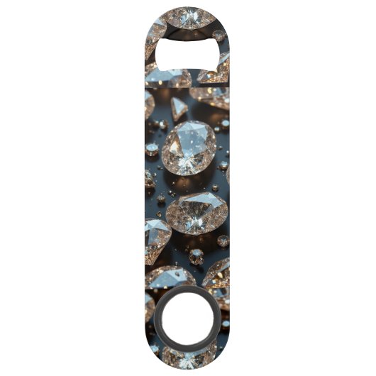 Diamond Opener Accessoire ziet eruit als echte dia Speed Flessenopener (Voorkant)