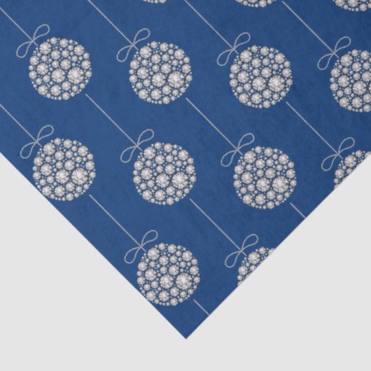 Diamond Ornaments Tissue Paper Tissuepapier (Detail)