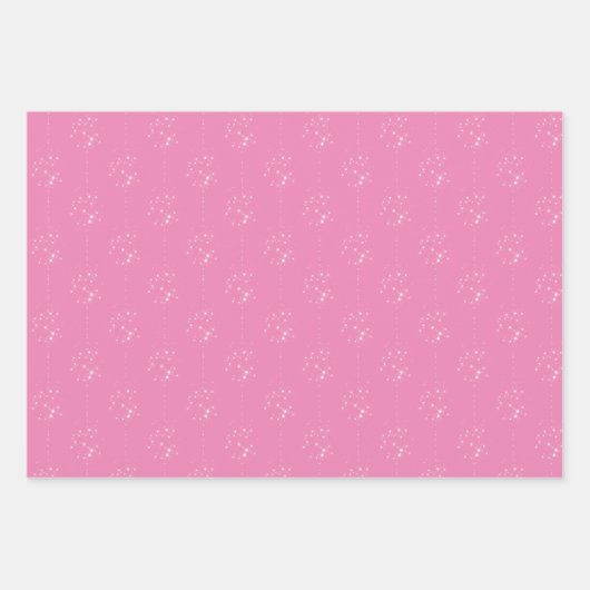 Diamond Ornaments- Wrapping Paper Sheet Set of 3 (Voorkant 2)