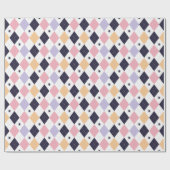 Diamond Paarse Roze met Spider Cadeaupapier (Vlak)