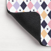 Diamond Paarse Roze met Spider Muismat (Hoek)