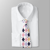 Diamond Paarse Roze met Spider Stropdas (Gebonden)
