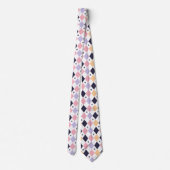 Diamond Paarse Roze met Spider Stropdas (Achterkant)
