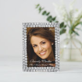 Diamond Pageant Headshot | Autograafkaart Briefkaart (Staand voorkant)