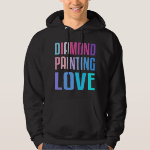 Diamond Painting Love Craft Hobby Afbeeldingen Ger Hoodie