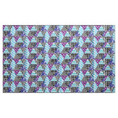 Diamond Patchwork Paars Stof (Yard (91,4 cm))