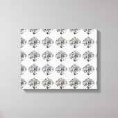 Diamond-patroon Canvas Afdruk (Voorkant)