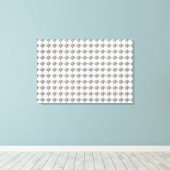 Diamond-patroon Canvas Afdruk (Insitu (Houten vloer))