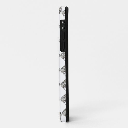 Diamond-patroon Case-Mate iPhone Case (Achterkant/links)
