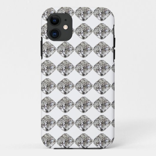 Diamond-patroon Case-Mate iPhone Case (Achterkant)