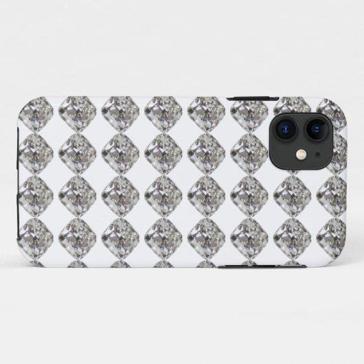 Diamond-patroon Case-Mate iPhone Case (Achterkant (horizontaal))