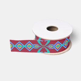 Diamond-patroon Grosgrain Lint