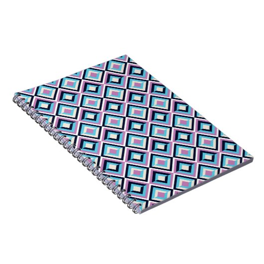 Diamond-patroon Notitieboek (Rechterzijde)